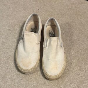 Vans Off-White Slip-On Shoes
